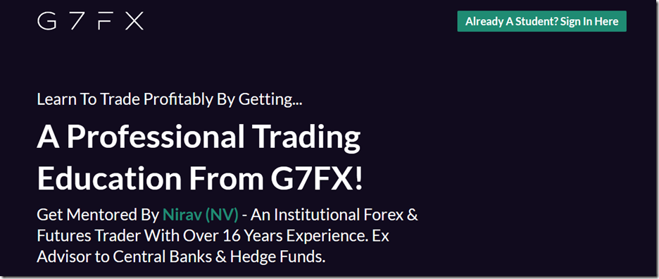 G7FX – Foundation Course