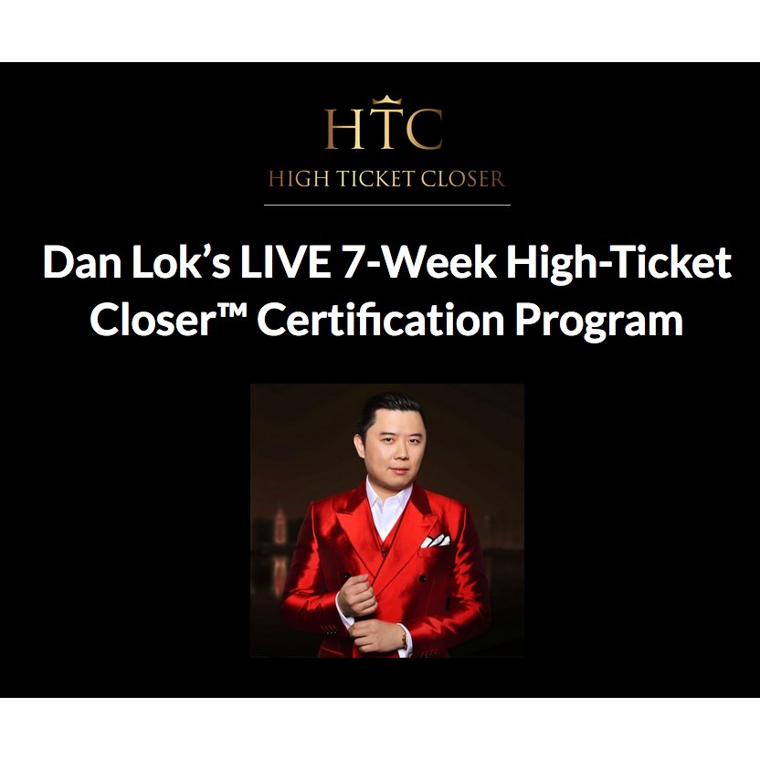 [Video Course] High Ticket Closer Course by Dan Lok-趋势跟踪之道