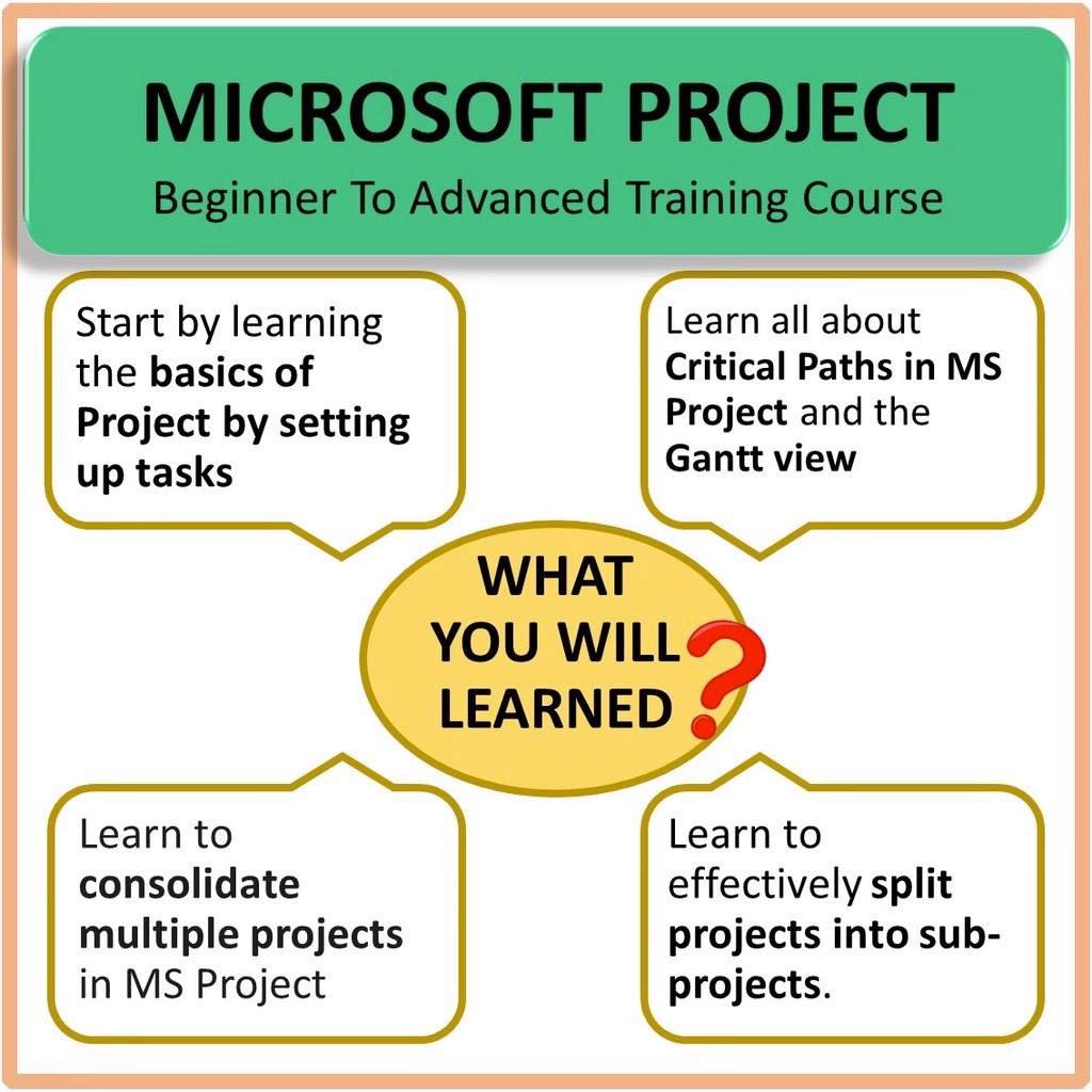 图片[3]-[Video Course] Microsoft Project – Beginner To Advanced Level Training Course [103 Lessons Video Tutorial]-TheTrendFollowing