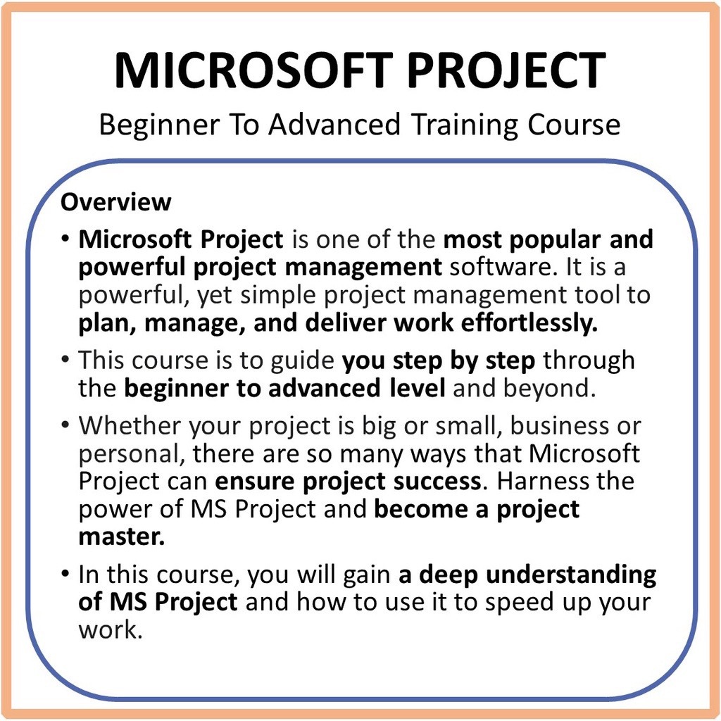图片[2]-[Video Course] Microsoft Project – Beginner To Advanced Level Training Course [103 Lessons Video Tutorial]-TheTrendFollowing