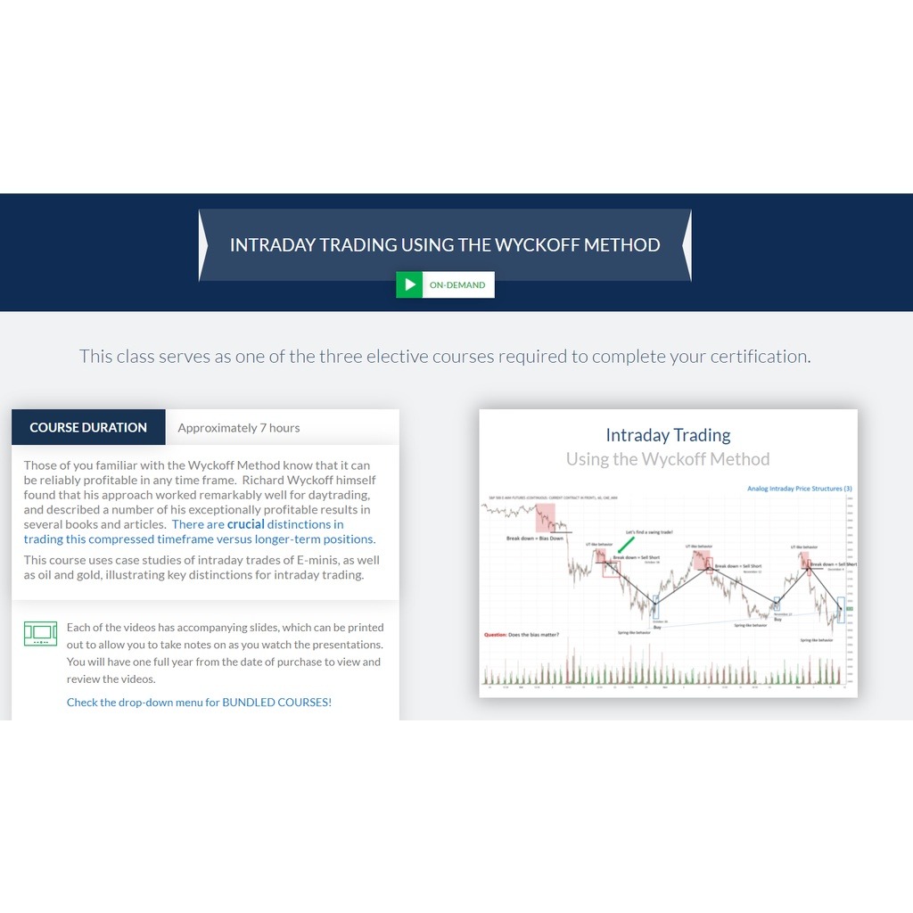 Wyckoffanalytics Intraday Trading Using the Wyckoff Method-趋势跟踪之道