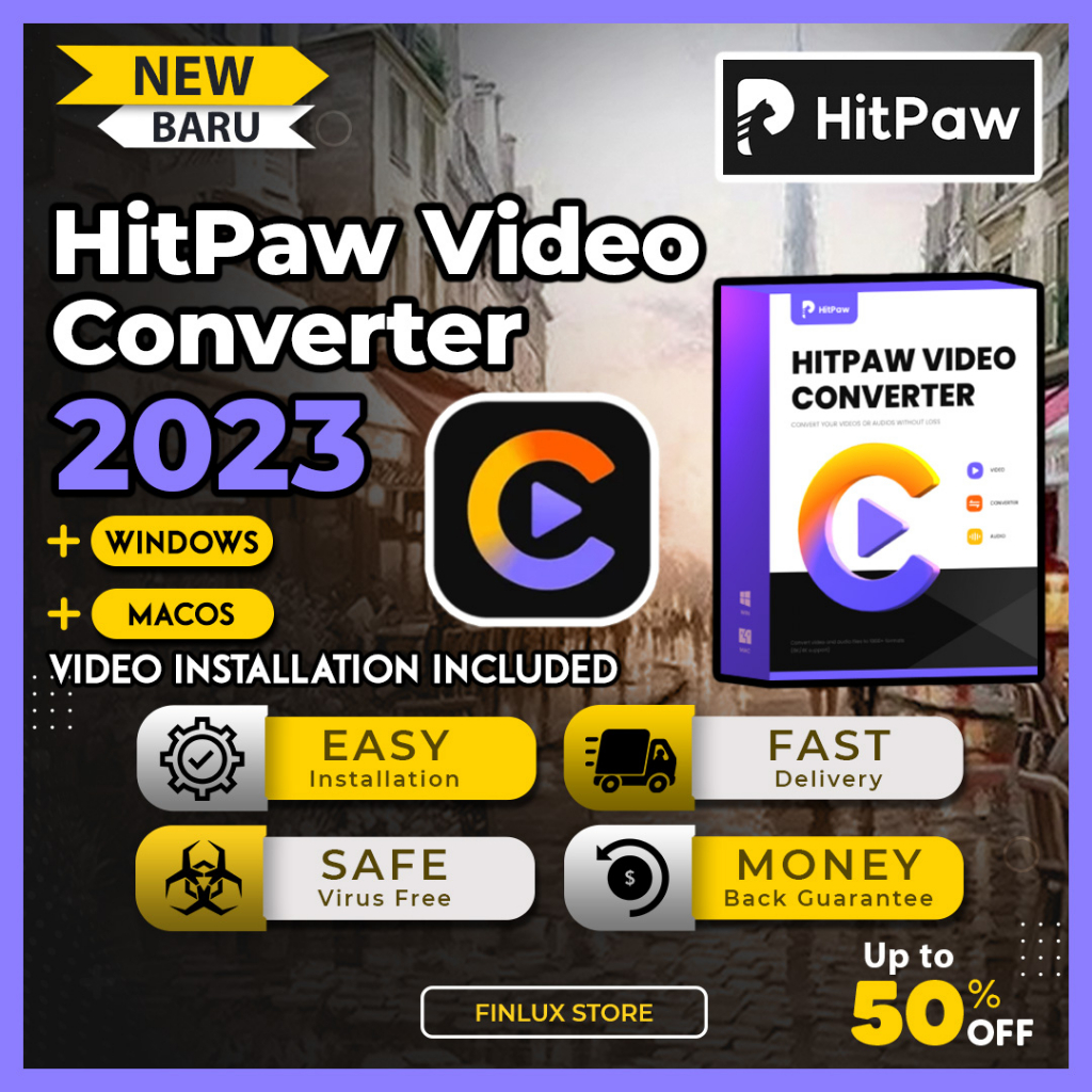 HitPaw Video Converter v2.6.1 Latest 2023 Lifetime For McOS-趋势跟踪之道