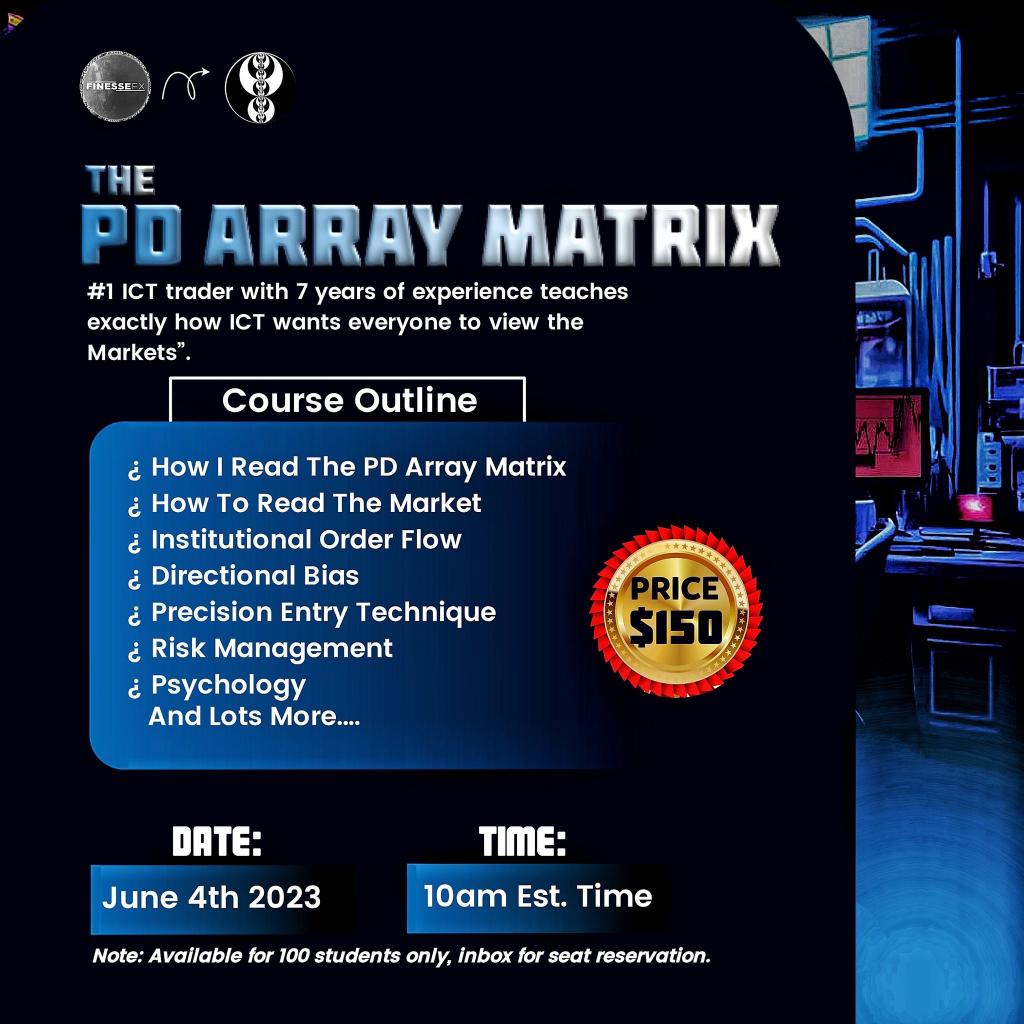 PD ARRAY MATRIX ICT COURSE-趋势跟踪之道