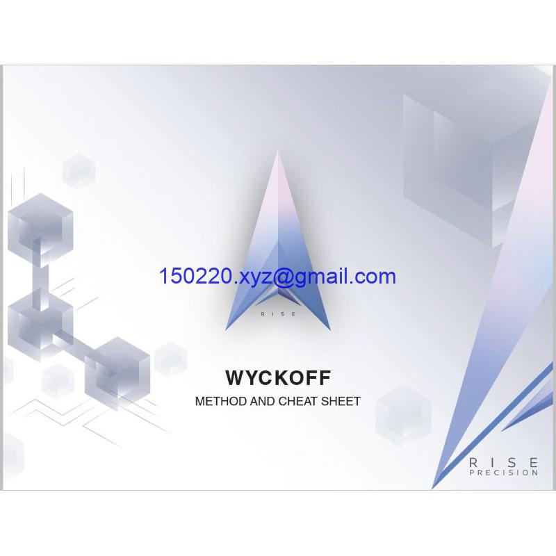 Wyckoff Method and Cheet Sheet