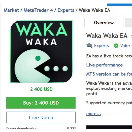 Waka Waka EA Latest Version V4.37 MT4 With SetFiles (No DLL)