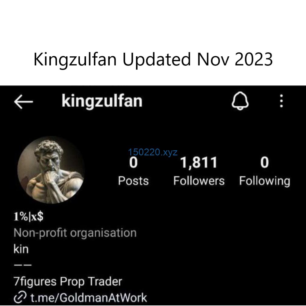 [Updated November 2023] KingZulfan ( BEST MALAYSIAN TRADER)-趋势跟踪之道