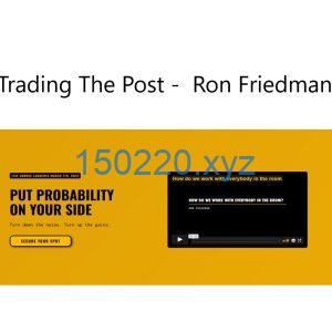 Trading the Post – Ron Friedman-TheTrendFollowing