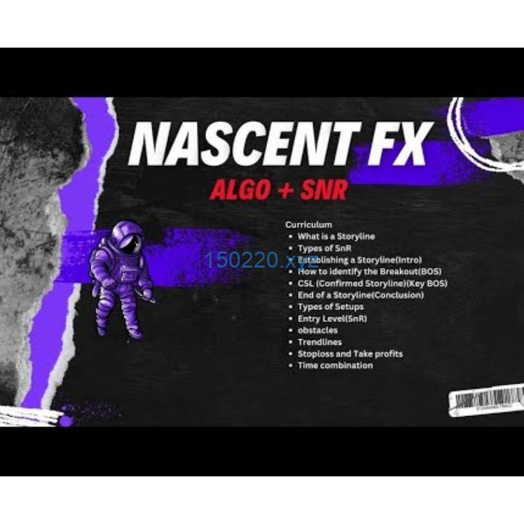 Nascent FX Algo + SnR Trading Video Course-趋势跟踪之道