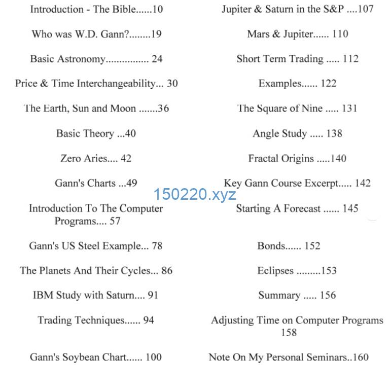 图片[2]-Stock Trading Using Planetary Cycles – The Gann Method Volume 1 by Michael S. Jenkins-TheTrendFollowing