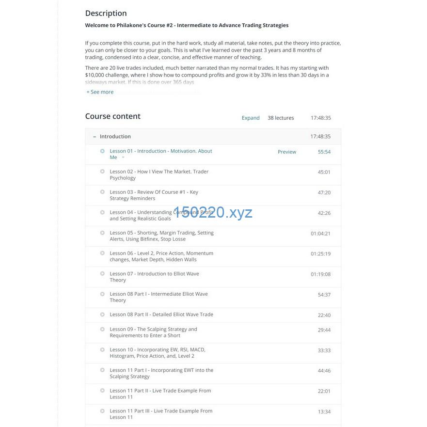 图片[1]-Philakone’s Course #2 – Intermediate to Advance Trading Strategies-TheTrendFollowing