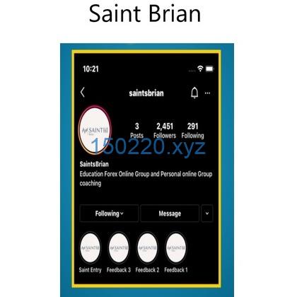 Saint Brian Webinars (B.M.)-趋势跟踪之道