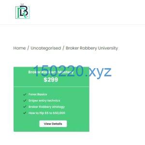 Bill Richy FX – Broker Robbery Mastery-TheTrendFollowing