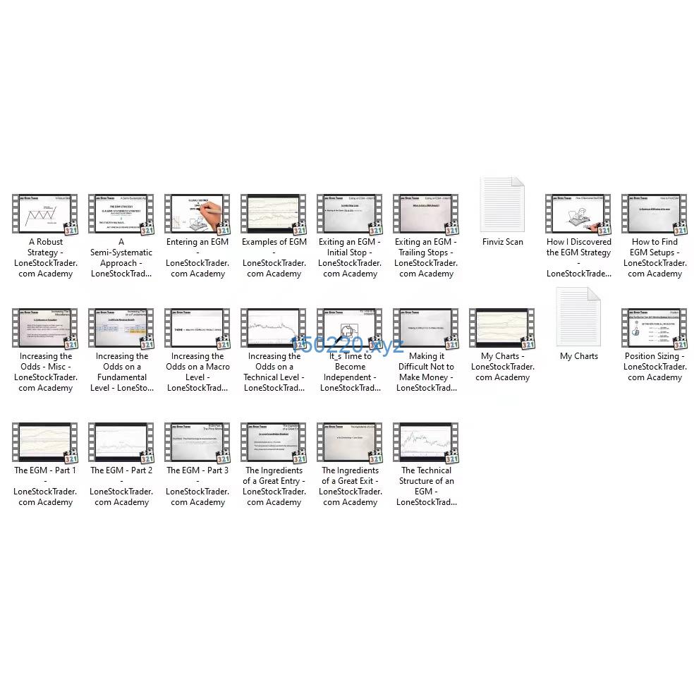 图片[2]-Lone Stock Trader – Master Class The E.G.M. Strategy Fred-TheTrendFollowing