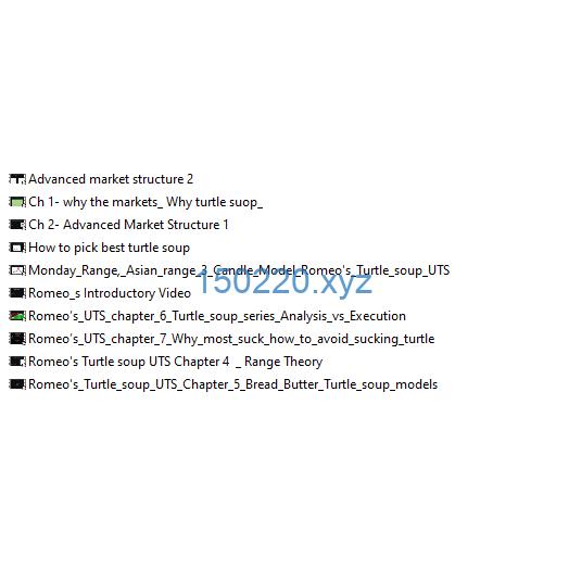 图片[1]-Romeo’s University of Turtle Soup 2024-TheTrendFollowing