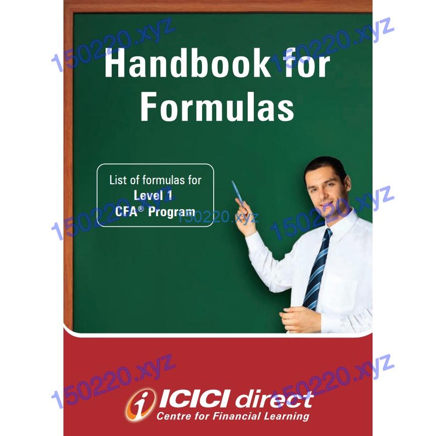 Handbook For Formulas CFA Level 1-趋势跟踪之道