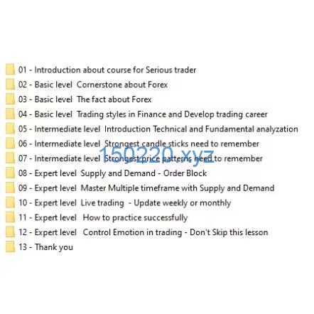 图片[2]-Jayce Pham – The complete Forex course with Supply Demand – Order block (with Subtitles)-TheTrendFollowing