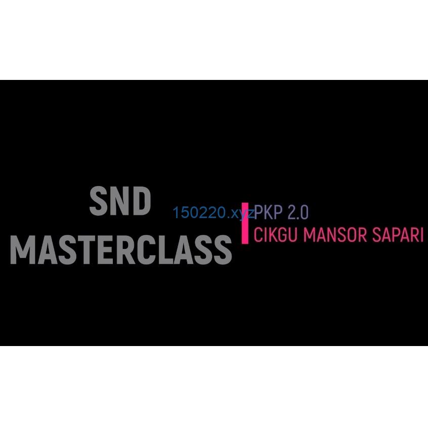 Mansor Sapari 2021 Webinars-趋势跟踪之道