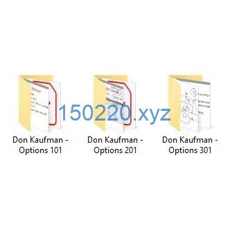 图片[2]-[3 Course Bundle] TheoTrade Don Kaufman Options 101, 202 & 301-趋势跟踪之道Pro