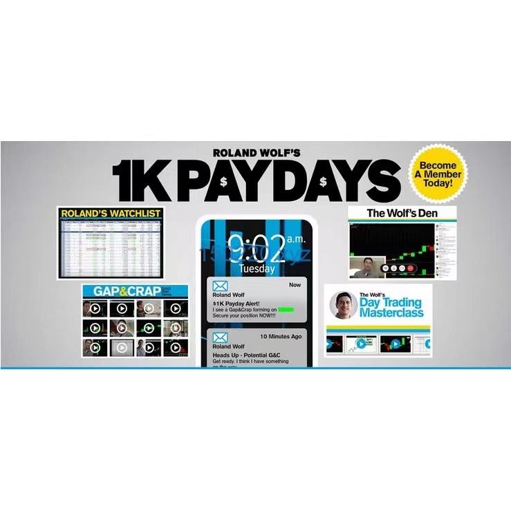 Roland Wolf - $1K Paydays-TheTrendFollowing
