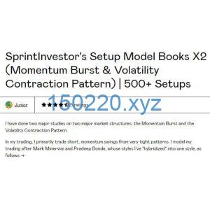 SprintInvestor's Setup Model Books X2 (Momentum Burst & Volatility Contraction Pattern)-TheTrendFollowing