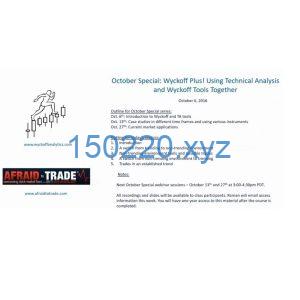 Wyckoff analytics Using Technical Analysis and Wyckoff Tools Together-TheTrendFollowing