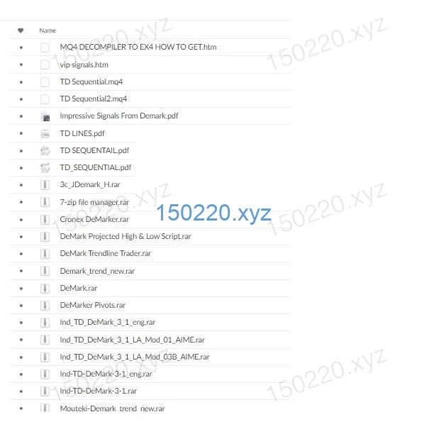 Tom DeMark Sequential indicator for MetaTrader 4 (Total size 20.4 MB Contains 25 files)-趋势跟踪之道Pro