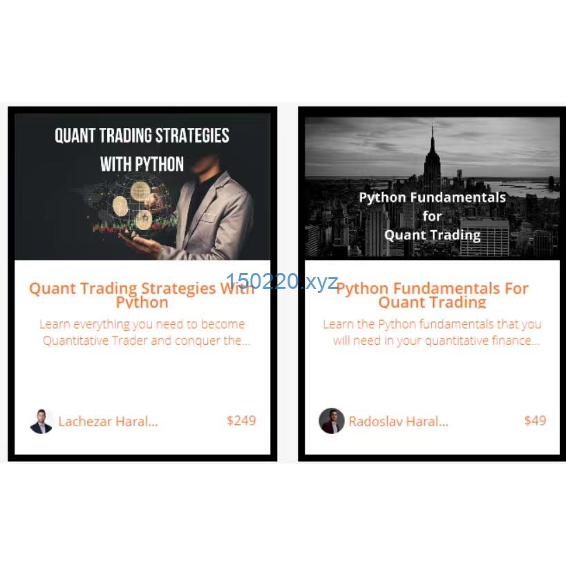 [2 Course Bundle] QuantFactory – Become A Quant Trader Bundle-趋势跟踪之道