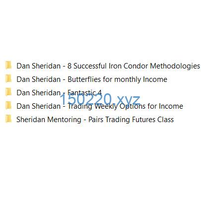 [5 Course Bundle] Dan Sheridan Options & Futures Course Bundle-趋势跟踪之道Pro