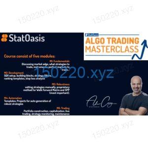 StatOasis - Algo Trading Masterclass-TheTrendFollowing