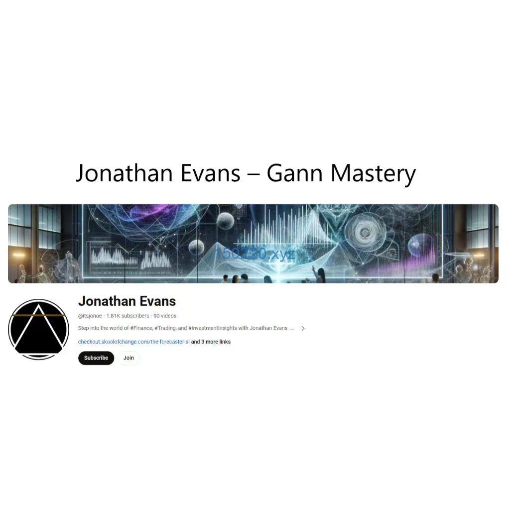 Jonathan Evans – Gann Mastery-TheTrendFollowing