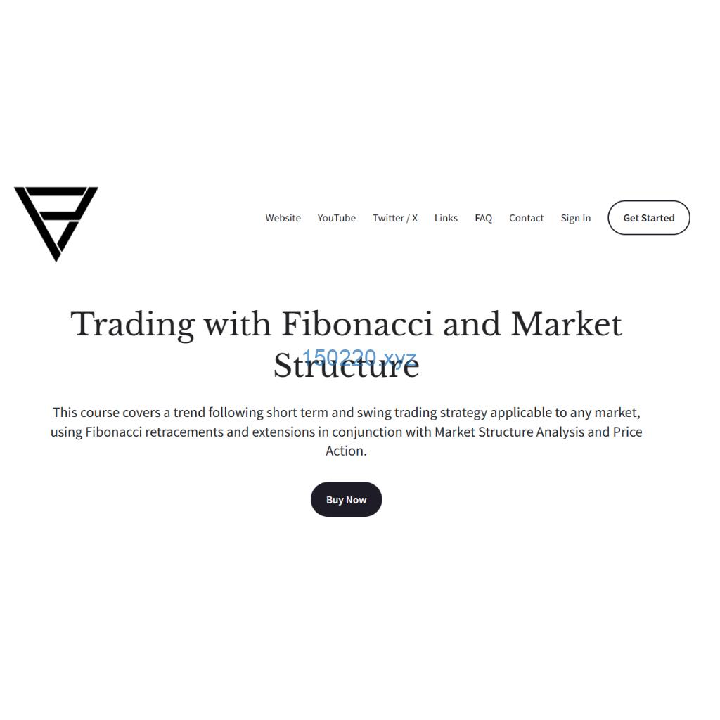 PriceActionVolumeTrader Trading with Fibonacci and Market Structure-趋势跟踪之道