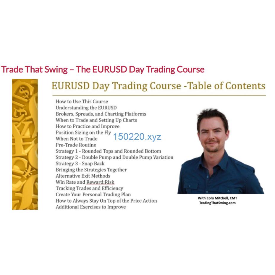 The EURUSD Day Trading Course by Trade That Swing-趋势跟踪之道