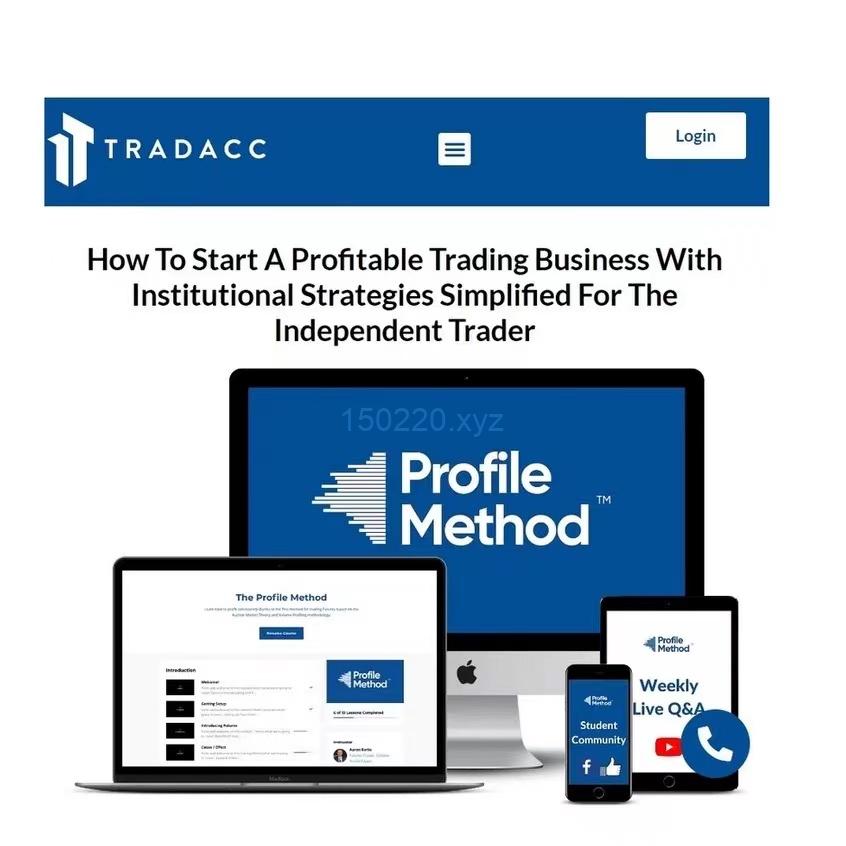 Tradacc – The Volume Profile Formula + Futures Masterclass and Rapid Setups Pack + S&P-趋势跟踪之道