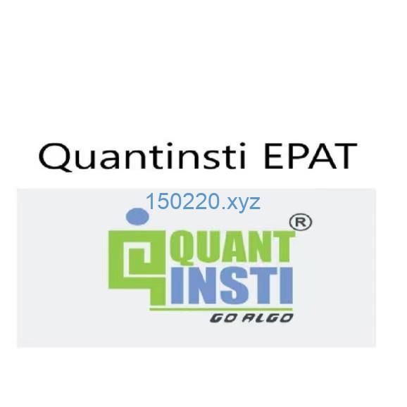 Quantinsti -EPAT Course-TheTrendFollowing