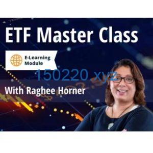Simpler Trading - ETF Master Class Raghee Horner-TheTrendFollowing